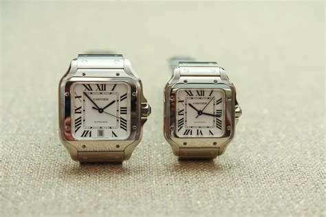 cartier santos two tone medium|cartier santos large vs medium.